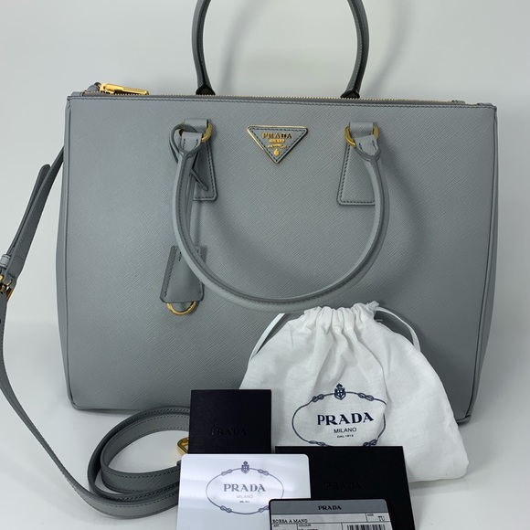 Prada Lux Granito Saffiano Leather Satchel - Picture 6 of 8